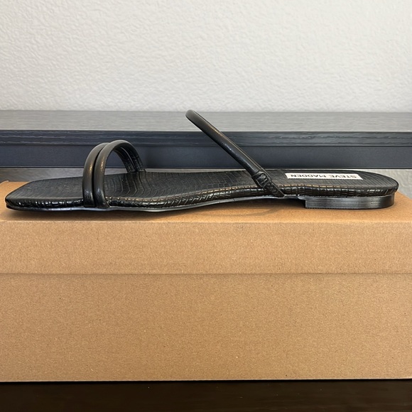 Steve maddenTahiti slide sandals, black simple sandal - Picture 7 of 10